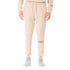 G WEST MENS FLEECE JOGGER PANTS - BROWN RICE