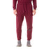 G WEST MENS FLEECE JOGGER PANTS - BURGUNDY