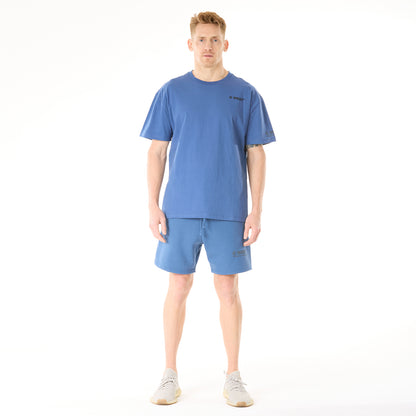 G WEST MENS  LIFESTYLE PREMIUM T-SHIRT - TRUE NAVY