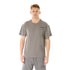 G WEST MENS  LIFESTYLE PREMIUM T-SHIRT - CHARCOAL GRAY 