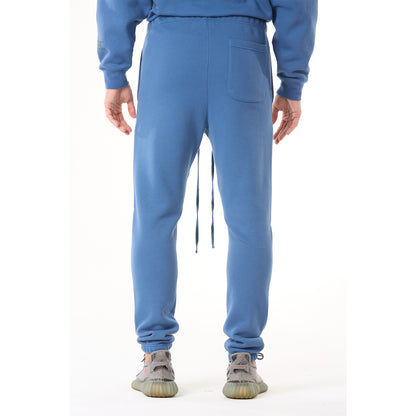 G WEST MENS LIFESTYLE PREMIUM JOGGER PANTS - TRUE NAVY