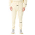 G WEST MENS  LIFESTYLE PREMIUM JOGGER PANTS - CLOUD CREAM
