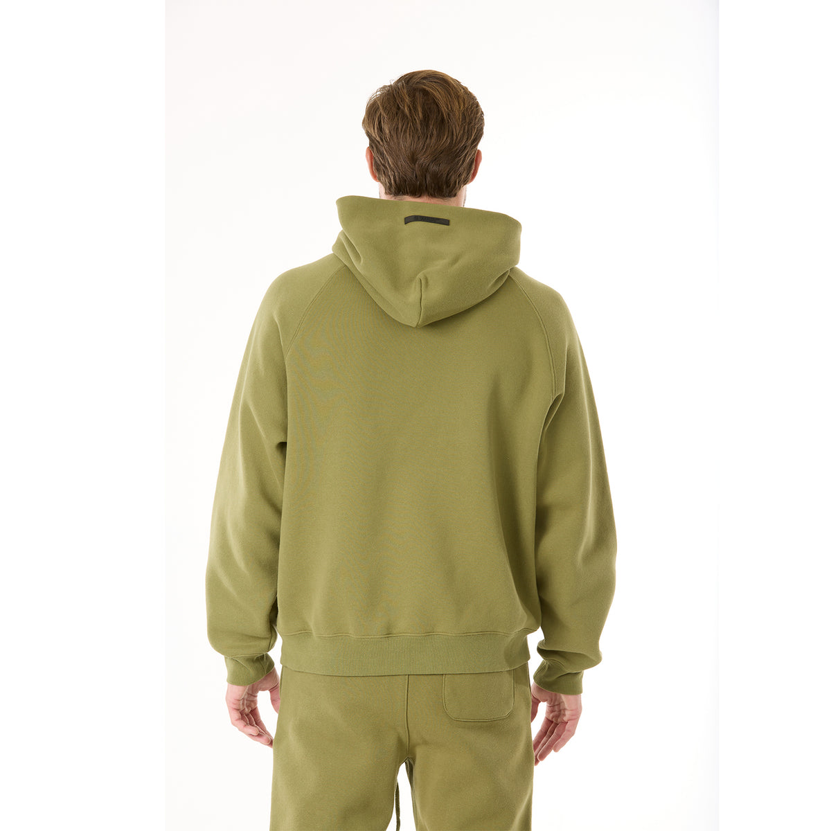 G WEST MENS LIFESTYLE PREMIUM PULLOVER HOODIE - CAPULET OLIVE