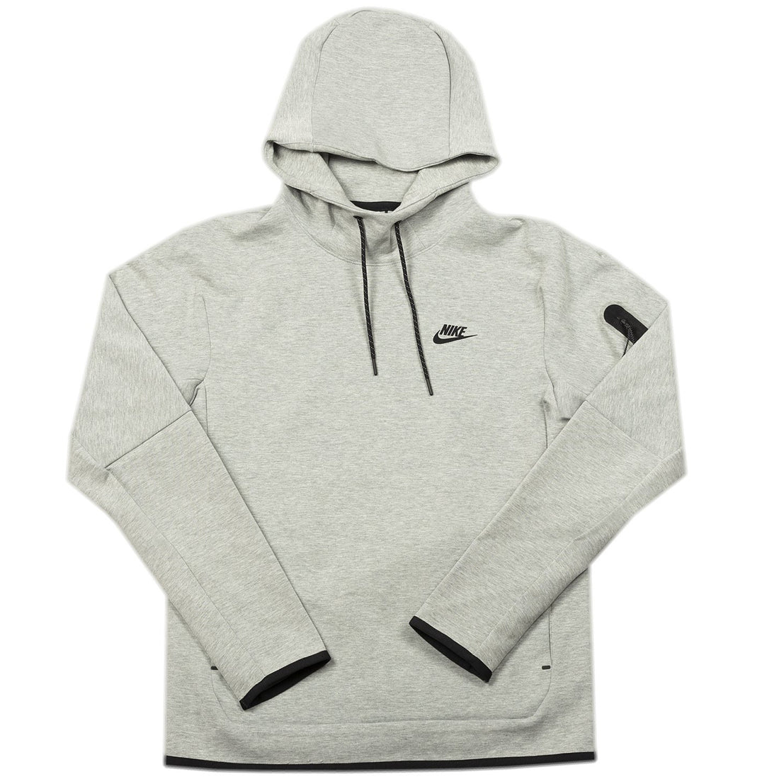 Nike Tech Fleece Pull Over Hoodie Dark Grey Heather/Black