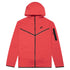 Nike Tech Fleece Full Zip Up Hoodie Lobster Red/Black