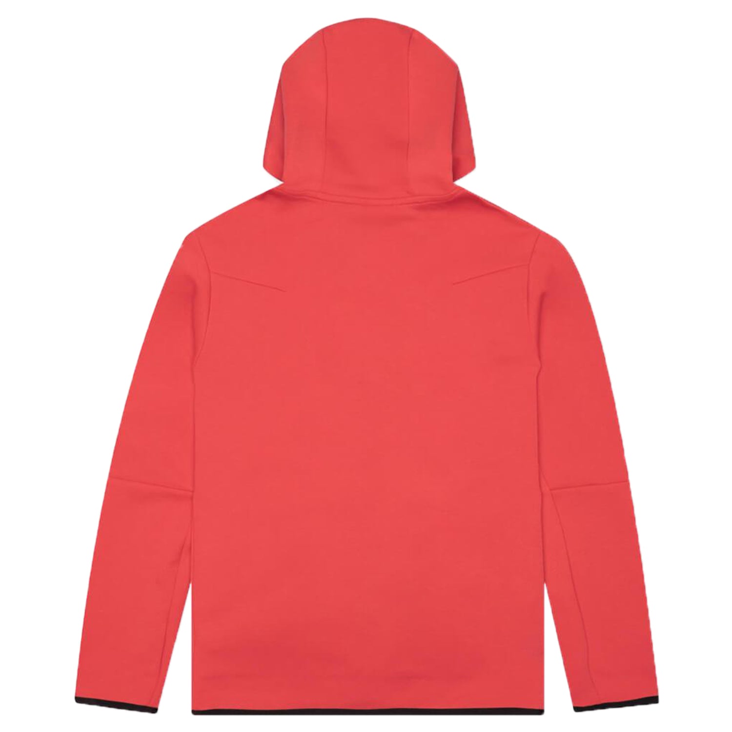 Nike Tech Fleece Full Zip Up Hoodie Lobster Red/Black