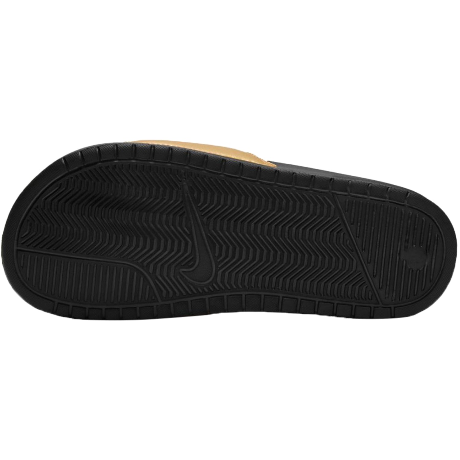 Nike JDI Benassi Slide Black Metallic Gold (Women&