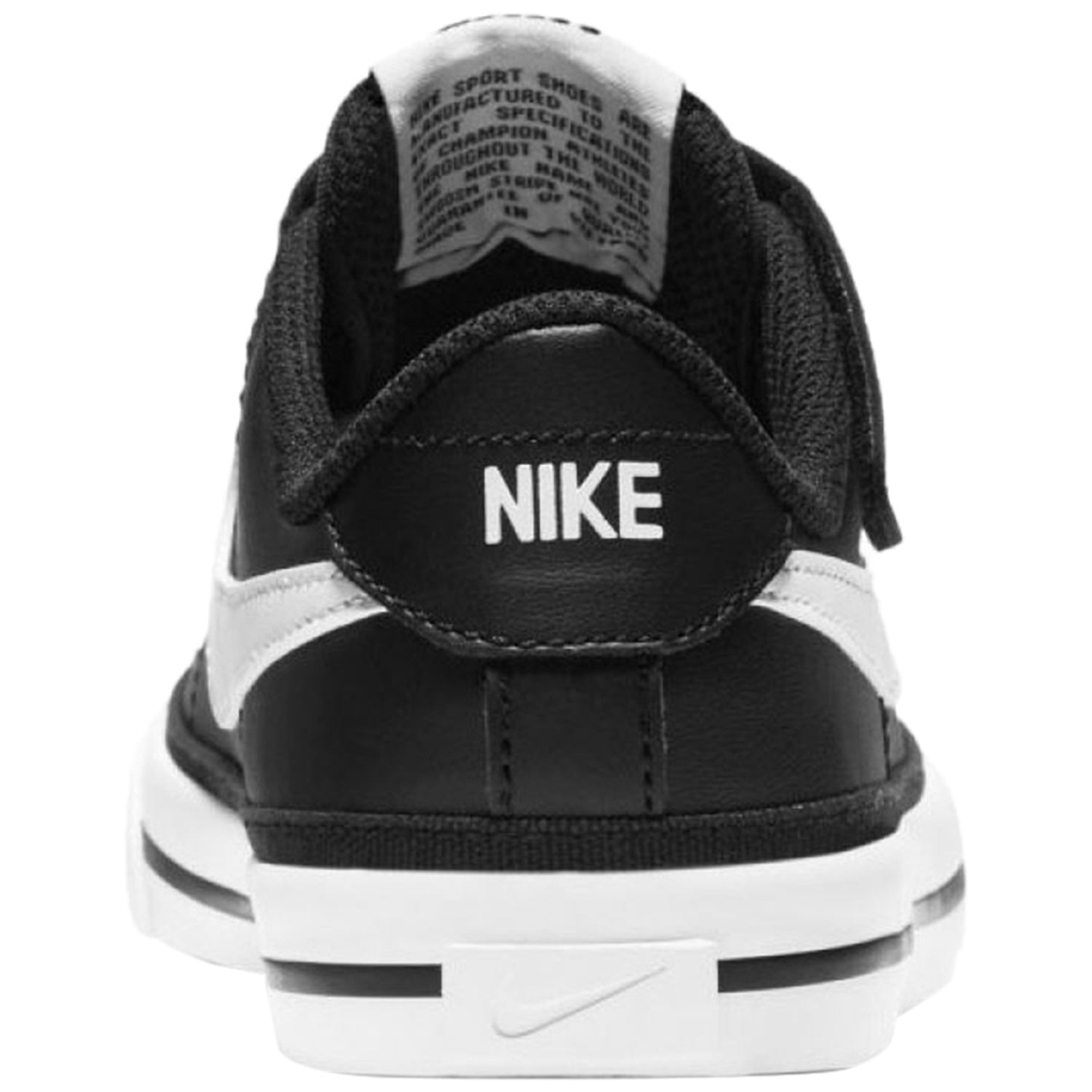 Nike Court Legacy Black White (PS)