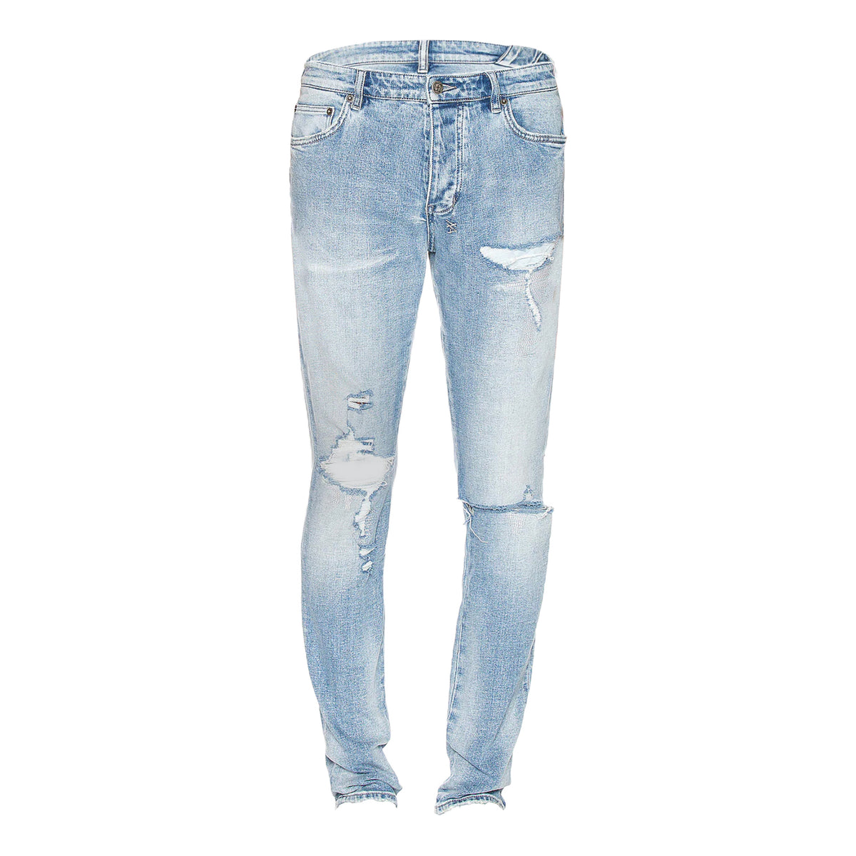 Ksubi Chitch Punk Blue Thrashed Jeans Mens Style : 5000004100