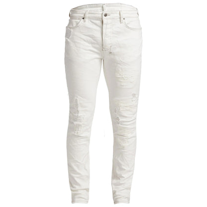 Ksubi Van Winkle Ivory Trashed Jeans Mens Style : 5000006620