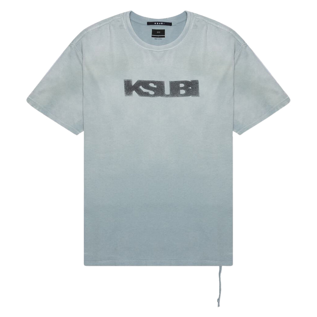 Ksubi Sign Of The Times Biggie Ss Tee Opal Mens Style : 5000006615
