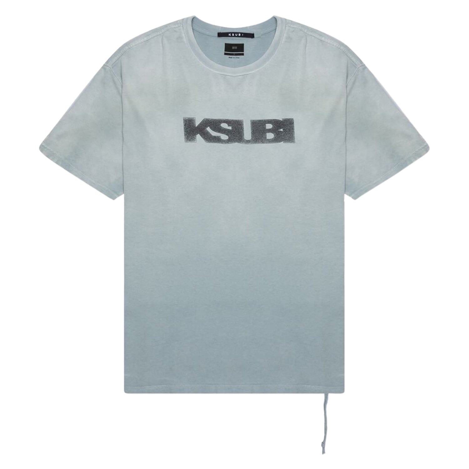Ksubi Sign Of The Times Biggie Ss Tee Opal Mens Style : 5000006615
