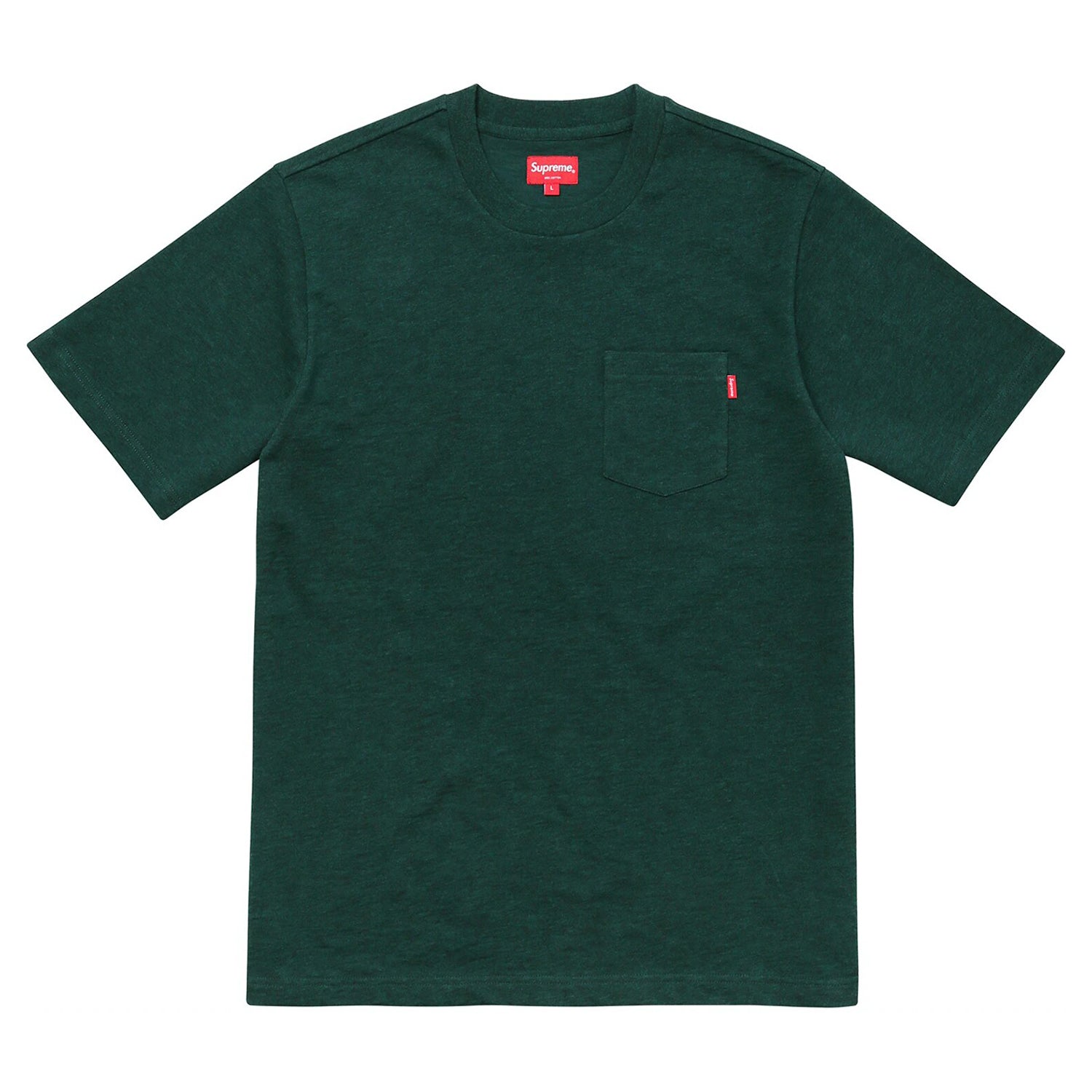 Supreme S/S Pocket Tee (FW21) Green