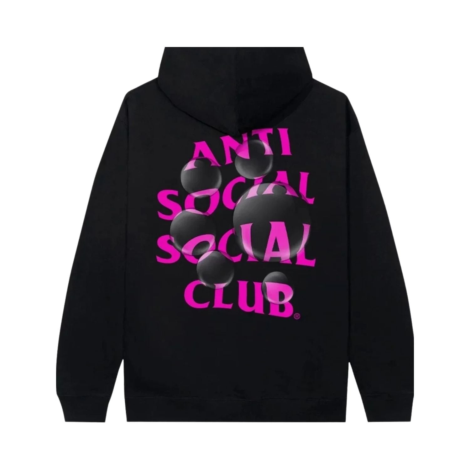 Anti Social Social Club Bubblegum Hoodie Black