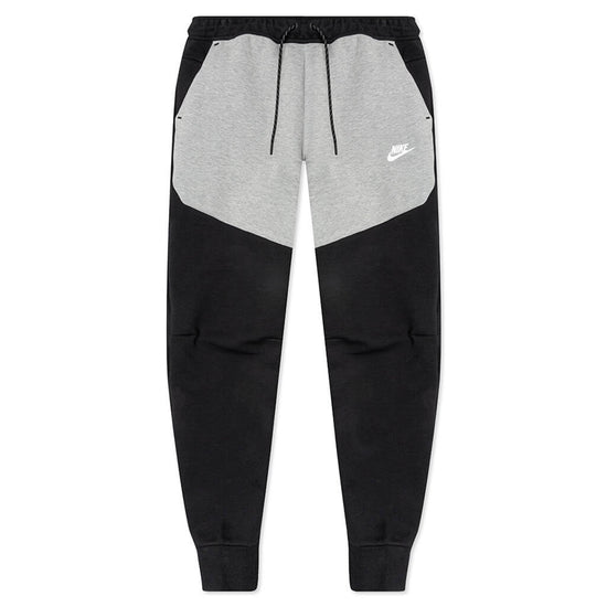 Nike Tech Fleece Joggers Black/Dark Grey Heather/White