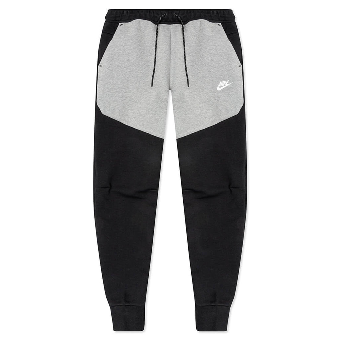 Nike Tech Fleece Joggers Black/Dark Grey Heather/White
