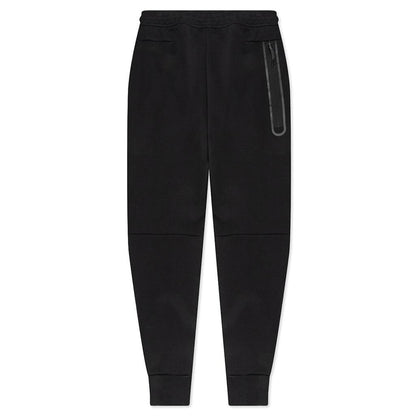 Nike Tech Fleece Joggers Black/Dark Grey Heather/White