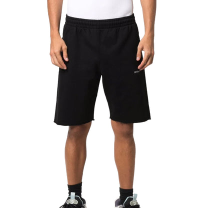 Off-white Tornado Arrow Sweatshorts Mens Style : Omci006f21fle0061084