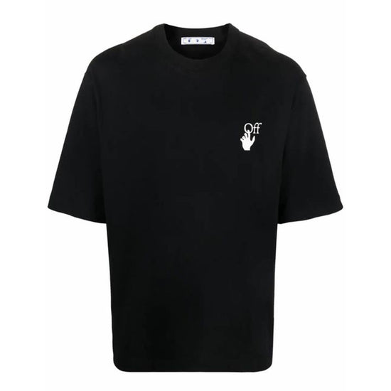 Off-White Slim Fit Cut Here Arrows T-shirt Black