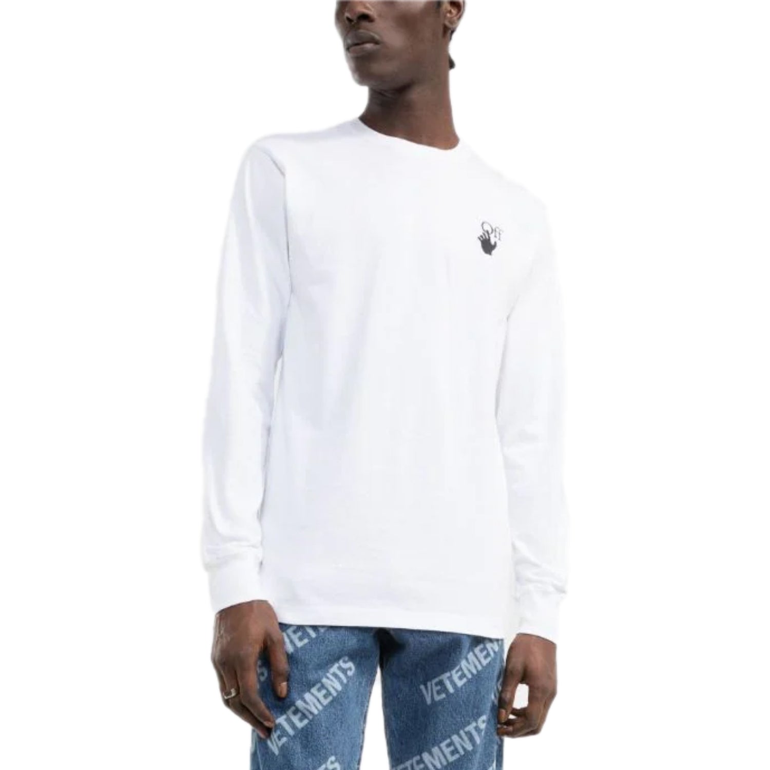 Off-White Degrade Arrows L/S T-Shirt White/Multi