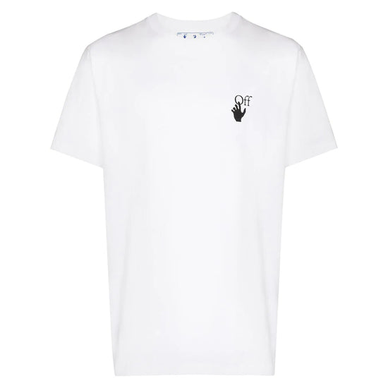 OFF-WHITE Slim Fit Caravaggio The Lute Player T-Shirt White