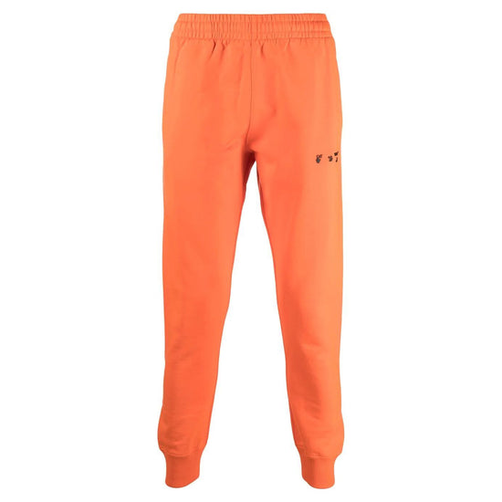 Off-white Diag Ow Logo Sh Cuf Sweatpants Mens Style : Omch035f21fle0022010