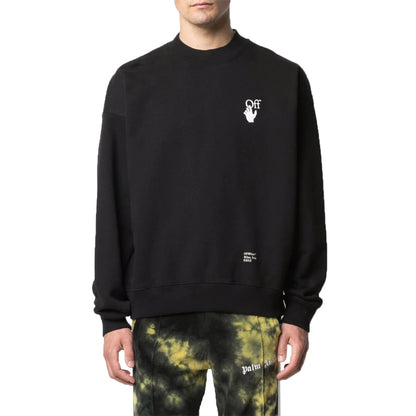 Off-white Carav Arrow Skate Crewnack Mens Style : Omba054f21fle0111001