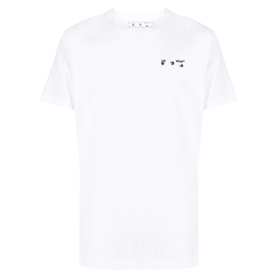 OFF-WHITE Sketch Arrows Logo T-Shirt White