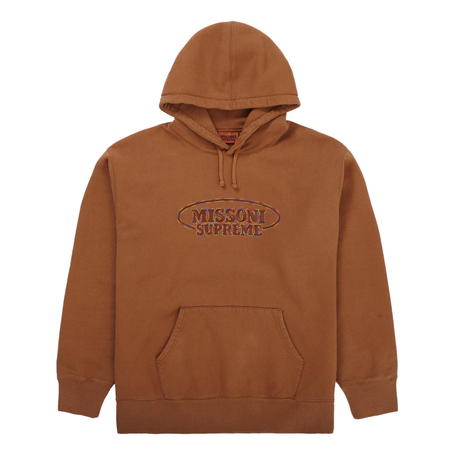 Supreme Missoni Hooded Sweatshirt Brown