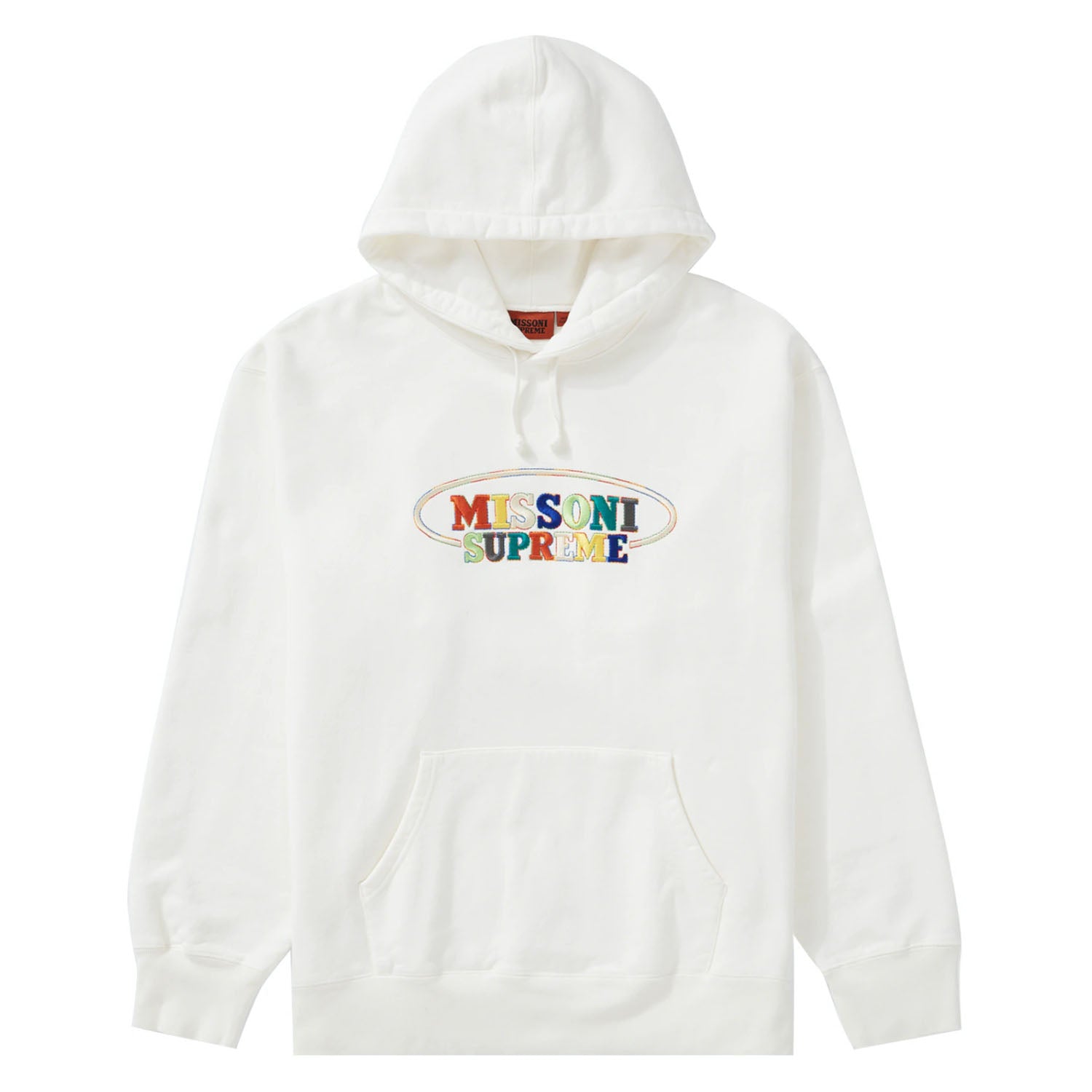 Supreme Missoni Hooded Sweatshirt White