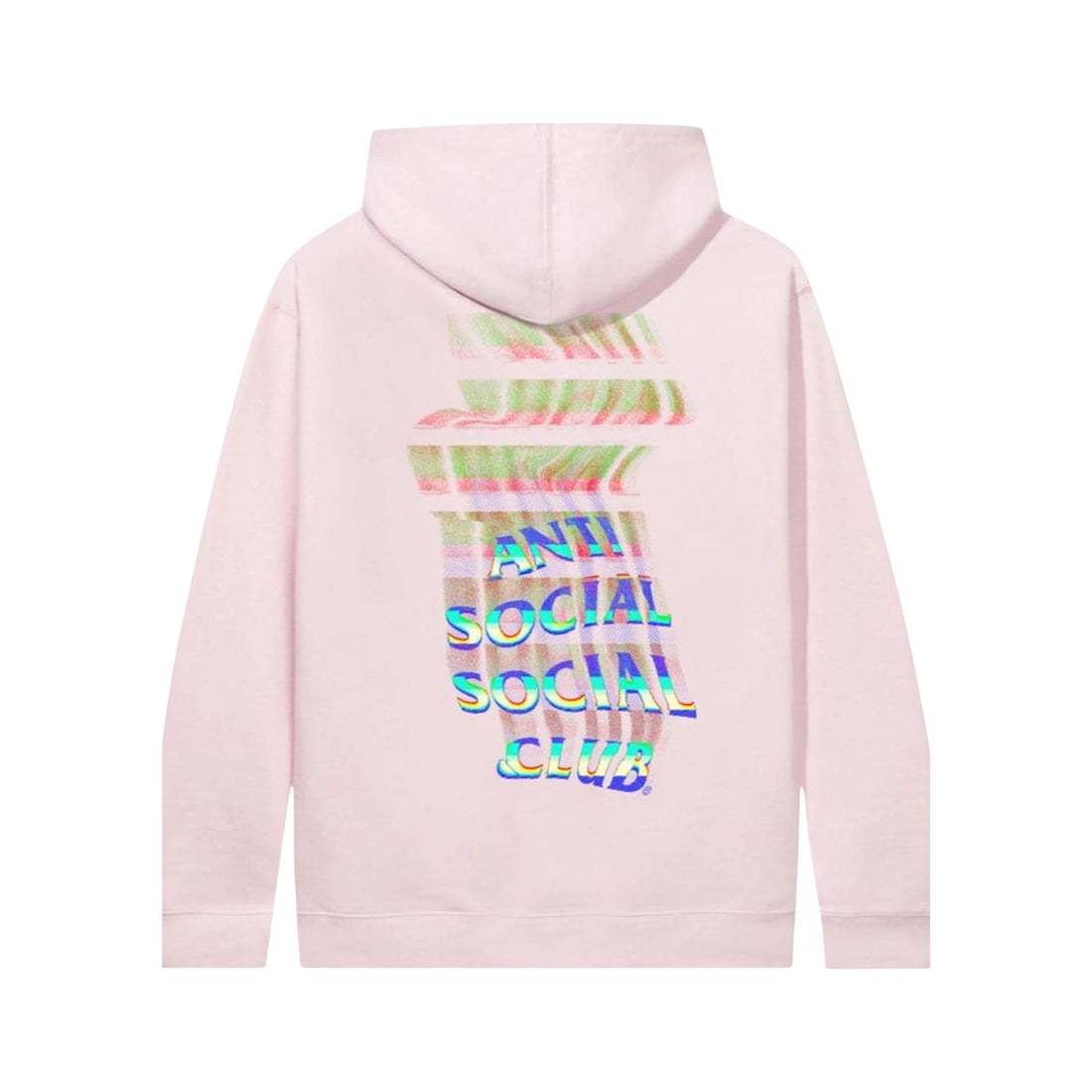 Anti Social Social Club Channel 747 Hoodie Pink