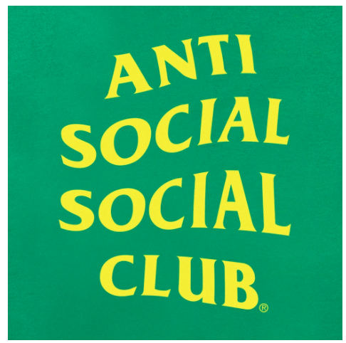 Anti Social Social Club Mind Games A/F 21 Hoodie Green