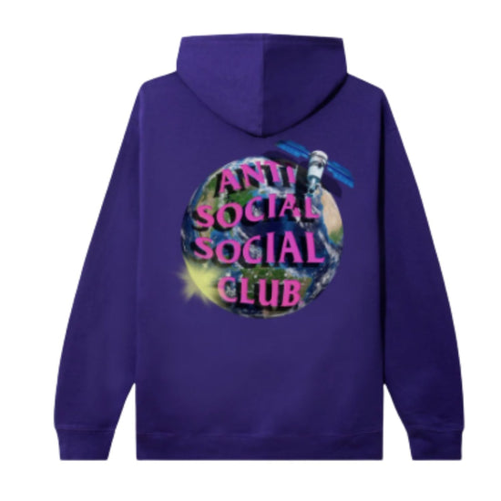 Anti Social Social Club Worldwide HoodiePurple