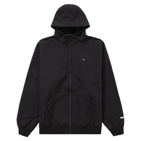Supreme WINDSTOPPER Zip Up Hooded Sweatshirt (FW21) Black