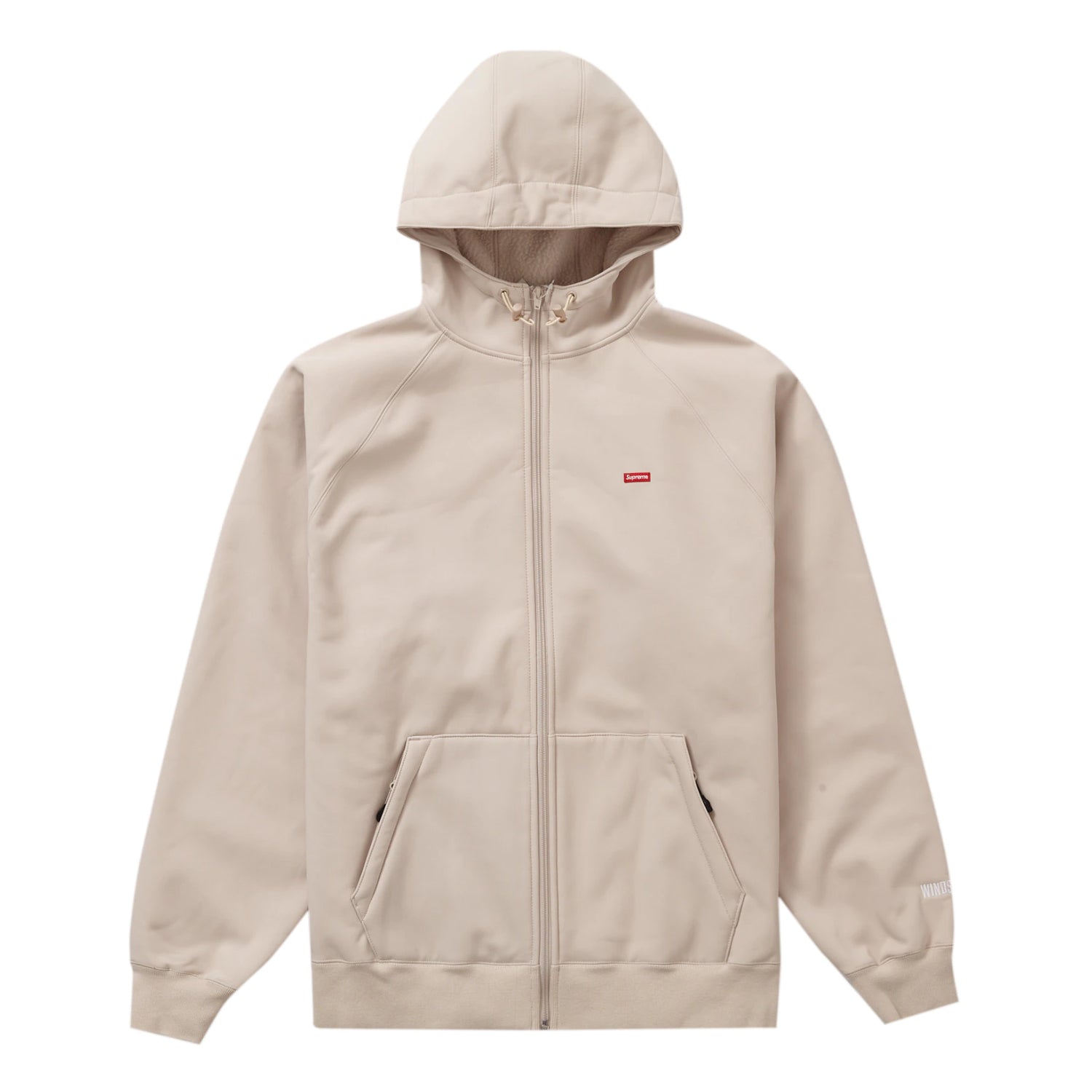 Supreme WINDSTOPPER Zip Up Hooded Sweatshirt (FW21) Stone