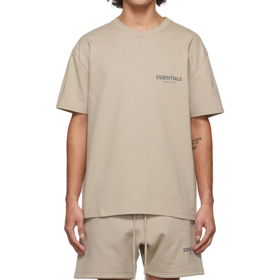 Fear Of God Essentials Exclusive Logo S/s Tee Mens Style : 637195