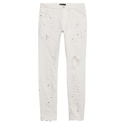 Purple-brand Slim Fit Jeans-low Rise With Slim Leg Mens Style : P001-owpb122