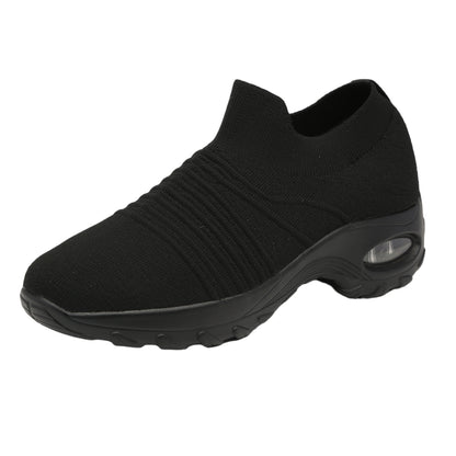 G WEST WOMENS KNIT  SLIP ON SHOES