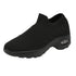 G WEST WOMENS KNIT  SLIP ON SHOES