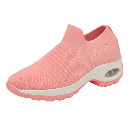 G WEST WOMENS KNIT  SLIP ON SHOES