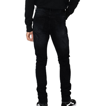 Purple-brand Slim Fit Jeans-low Rise With Slim Leg Mens Style : P002-blr