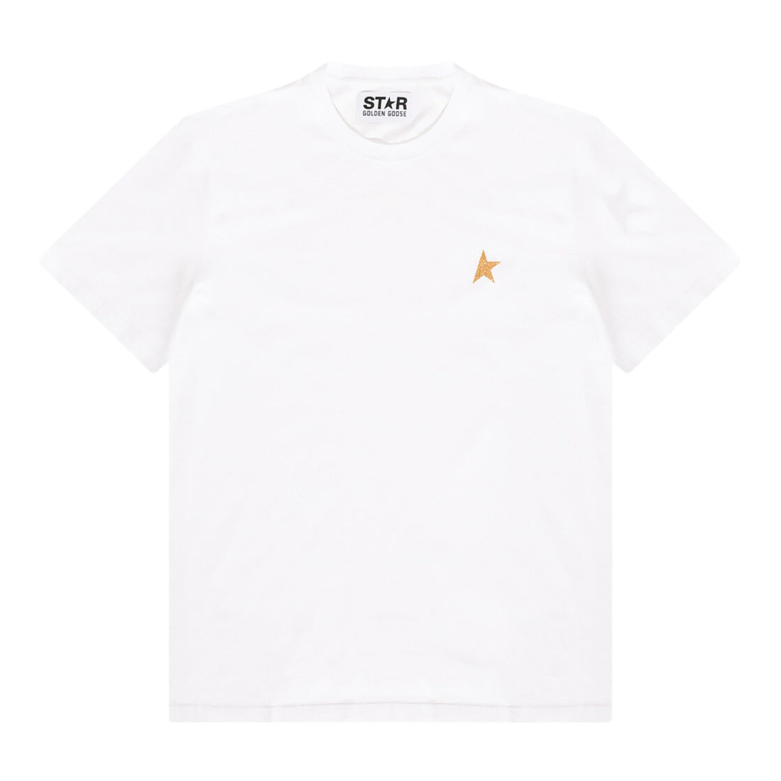 Golden Goose T-shirt Golden Regular S/s/m/small Star Mens Style : Gmp00880.p000594