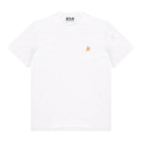 Golden Goose T-shirt Golden Regular S/s/m/small Star Mens Style : Gmp00880.p000594