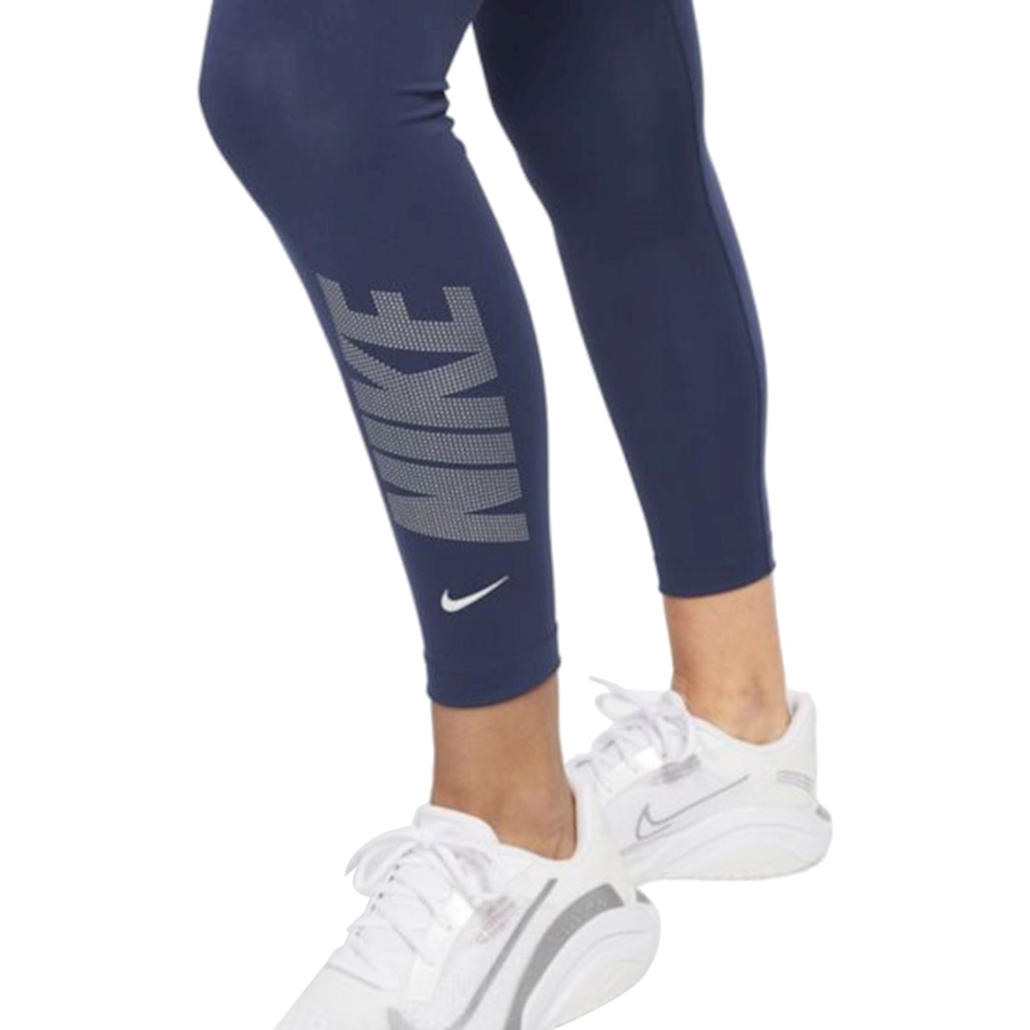 Nike Dri-fit One Mid-rise 7/8 Graphic Legging Womens Style : Dd5407