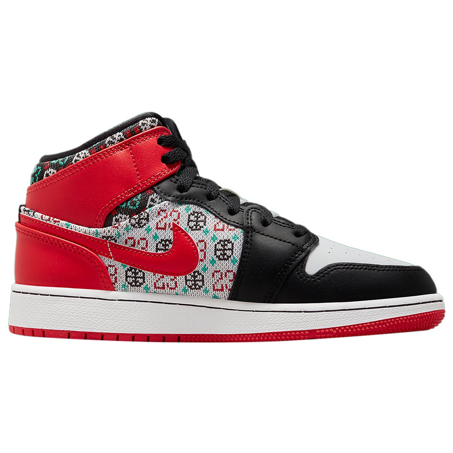 Jordan 1 Mid SE Ugly Christmas Sweater (TD)