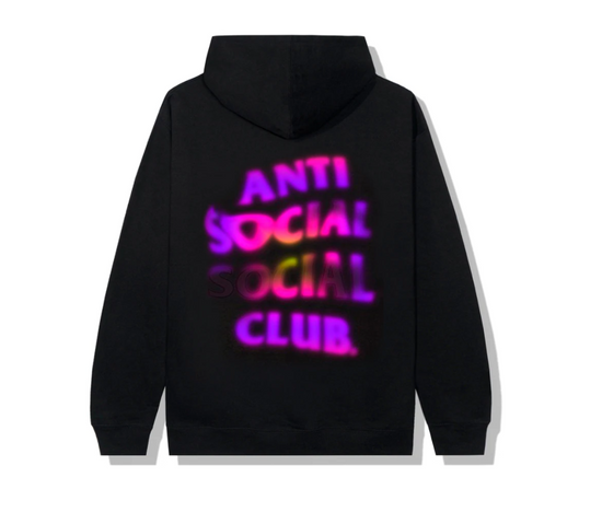Anti Social Social Club Lava Hoodie Black