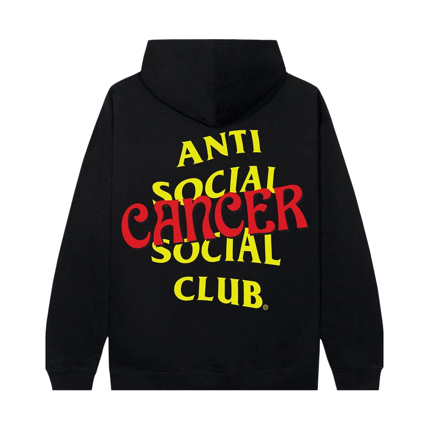 Anti Social Social Club Cancer Hoodie Black