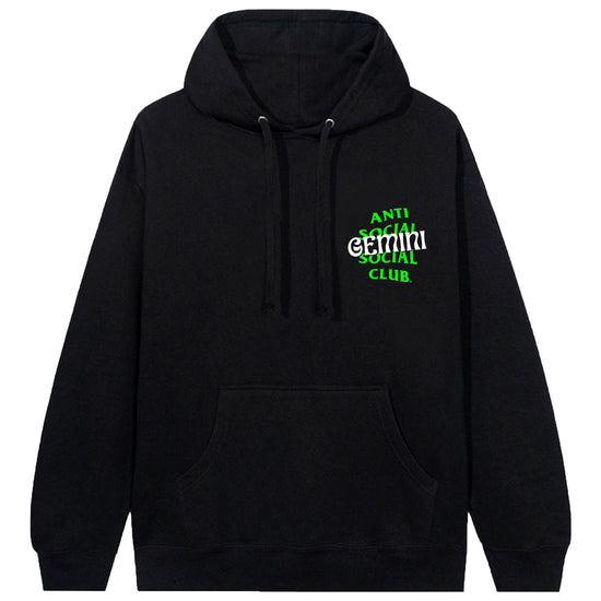 Anti Social Social Club Gemini Hoodie Black