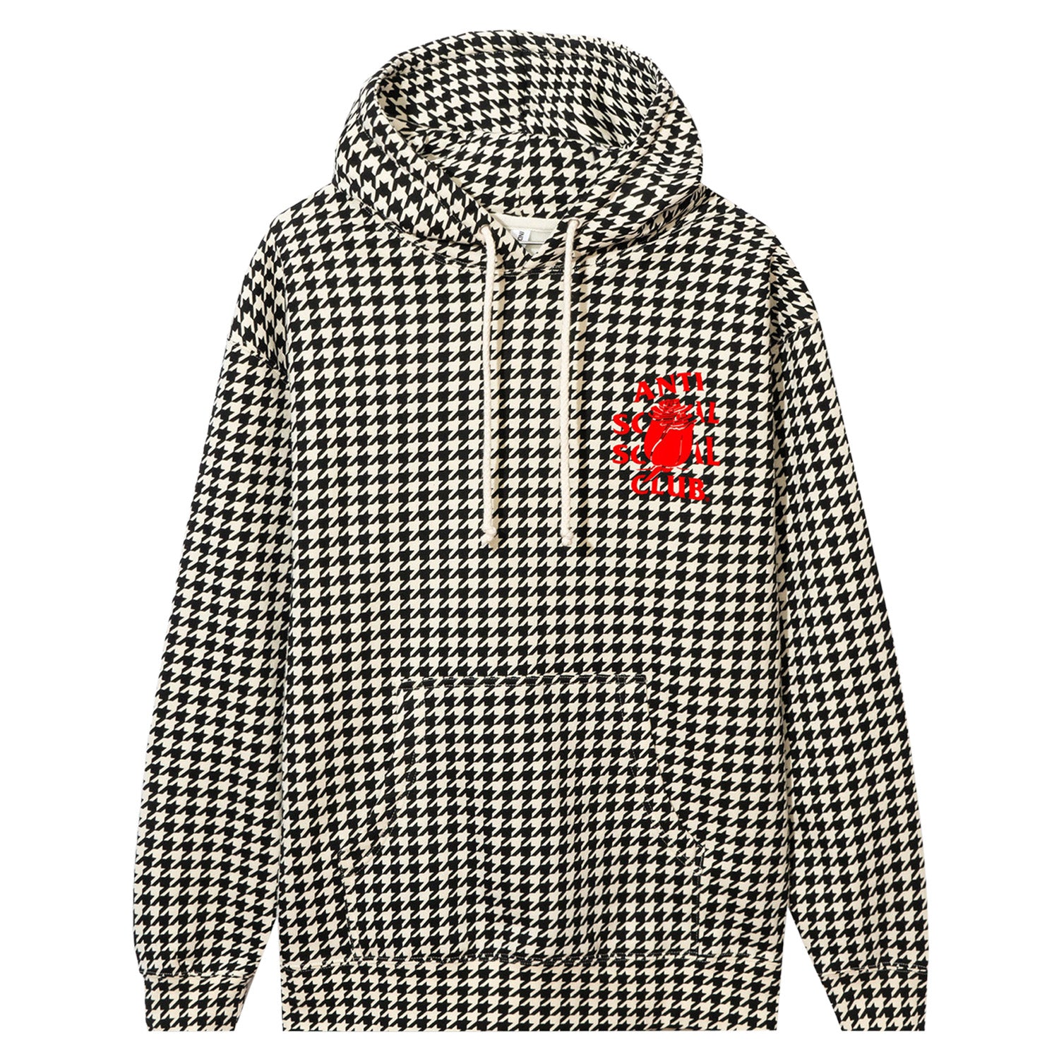 Anti Social Social Club Rose Mary Hoodie Houndstooth