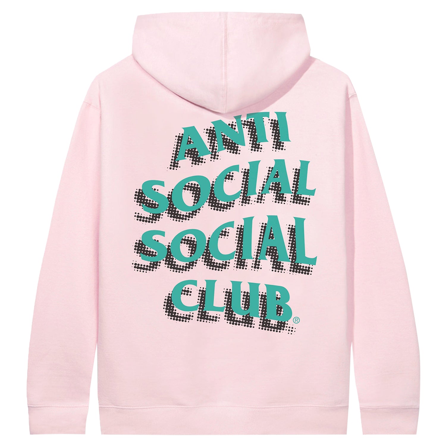 Anti Social Social Club Toned Down Hoodie Pink